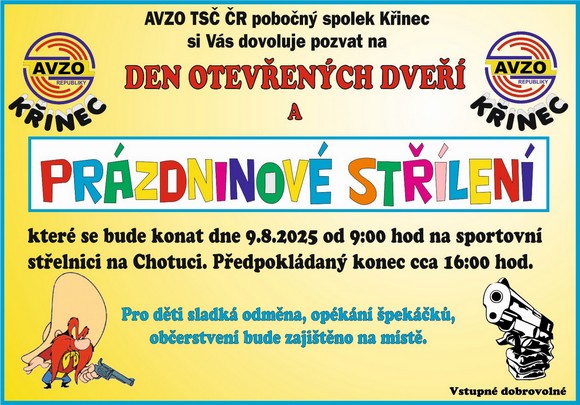Den otevench dve AVZO Kinec 